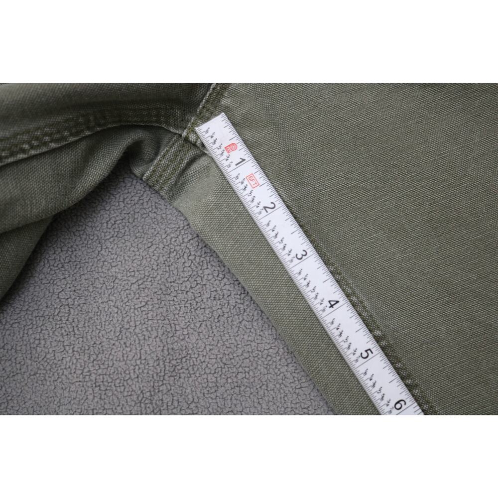 CARHARTT B11 Pants Mens 36x30 Moss Green Washed Duck Carpenter Loose Original - Picture 5 of 15